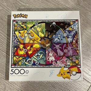 500 piece Pokémon puzzle